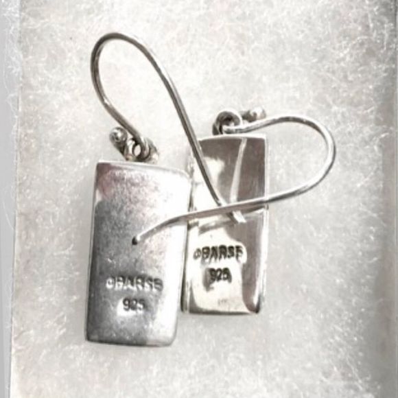 BARSE Scroll Filigree Sterling Silver 925 Drop Dangle Earrings - Picture 2 of 8